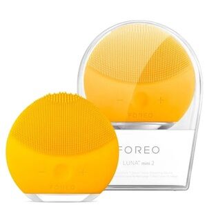 New Foreo Luna Mini 2 In Sunflower Yellow
